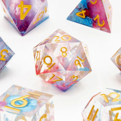 Arcane Cyclone | Sharp Edge Dice | 7 Piece Set