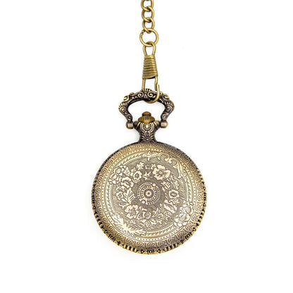 Fate's Guardian | Pocket Watch Case | Ancient Gold