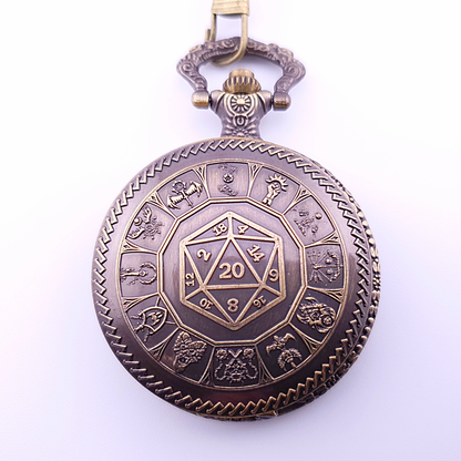 Adventurer's Cache | Pocket Watch Case | Ancient Gold