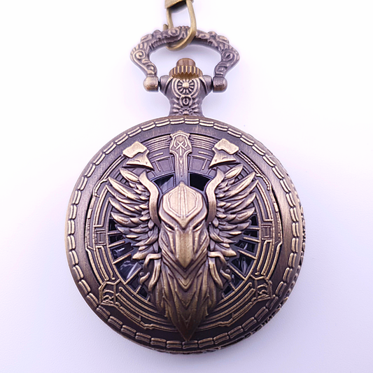 Celestial Champion | Pocket Watch Case | Ancient Gold