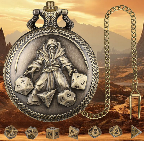 Sorcerer's Hoard | Pocket Watch Case | Ancient Gold