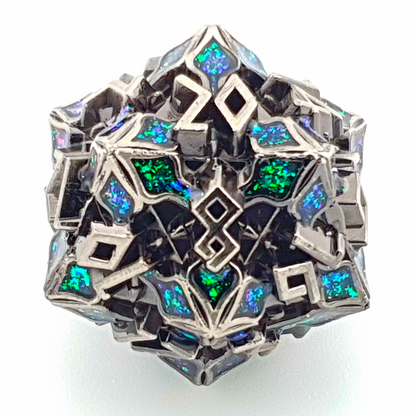 Emerald Glade | Solid Metal Dice | 7 Piece Set