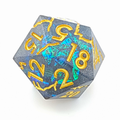 Arcane Majesty | Sharp Edge Dice | 7 Piece Set