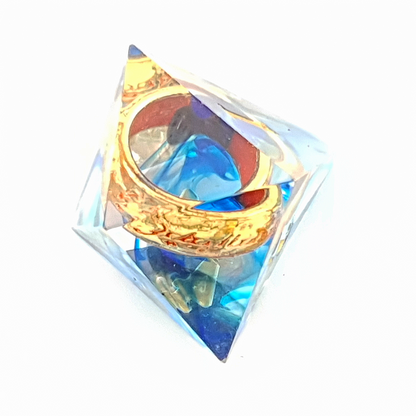 Ring of Sapphire | Sharp Edge Dice | 7 Piece Set