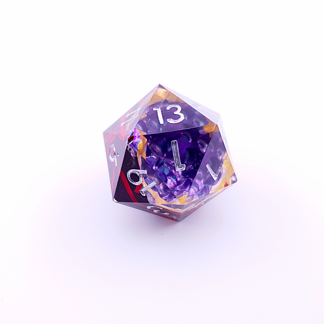 Chaos Nexus | Geode Dice | 7 Piece Set