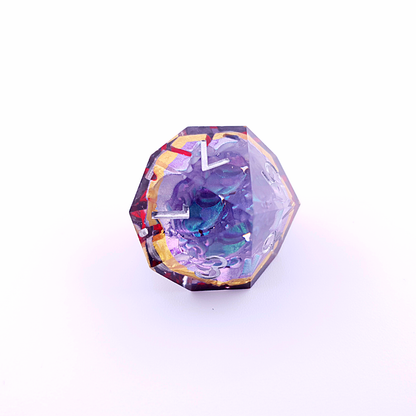 Chaos Nexus | Geode Dice | 7 Piece Set