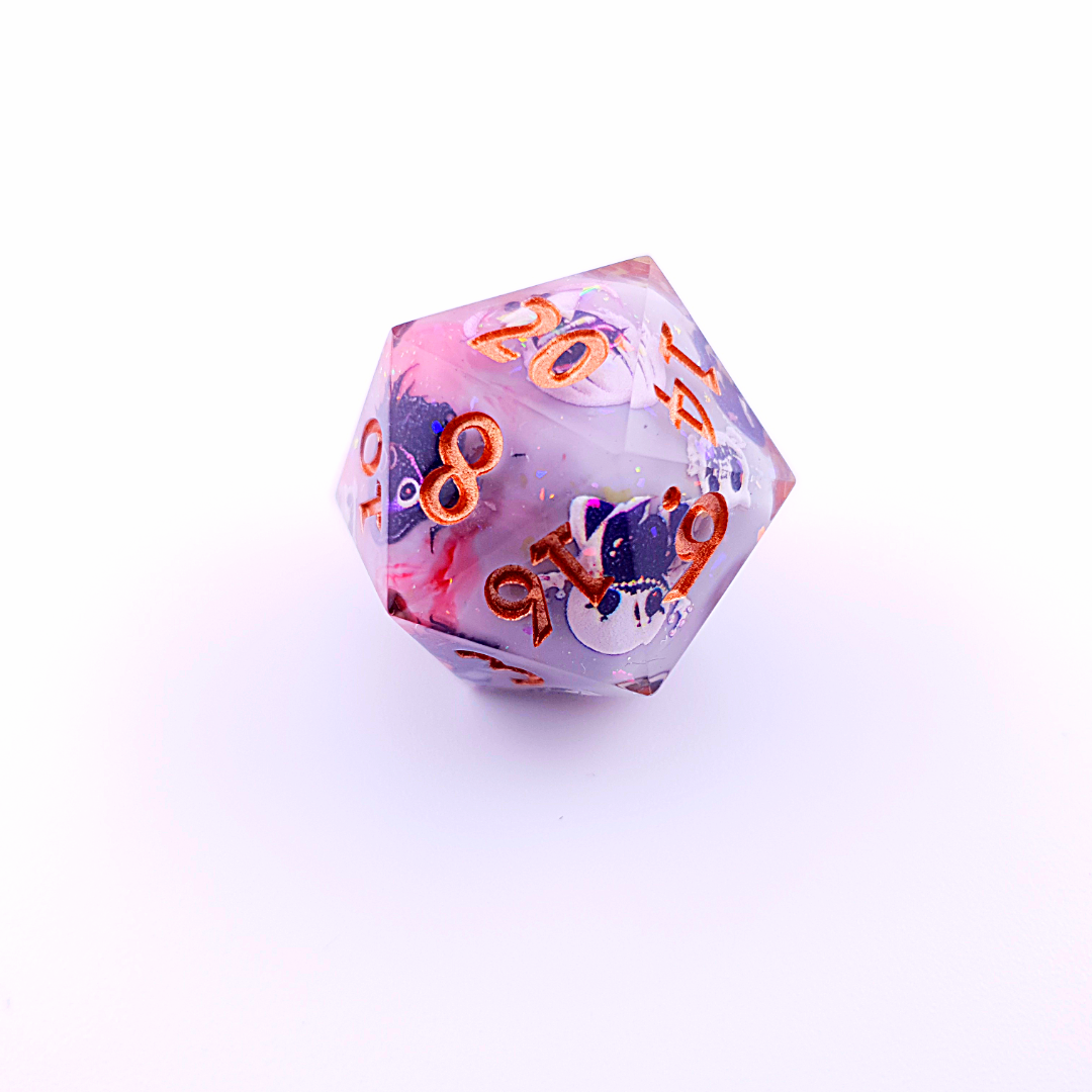 Deadpan Cabaret | Art Core Dice | 7 Piece Set