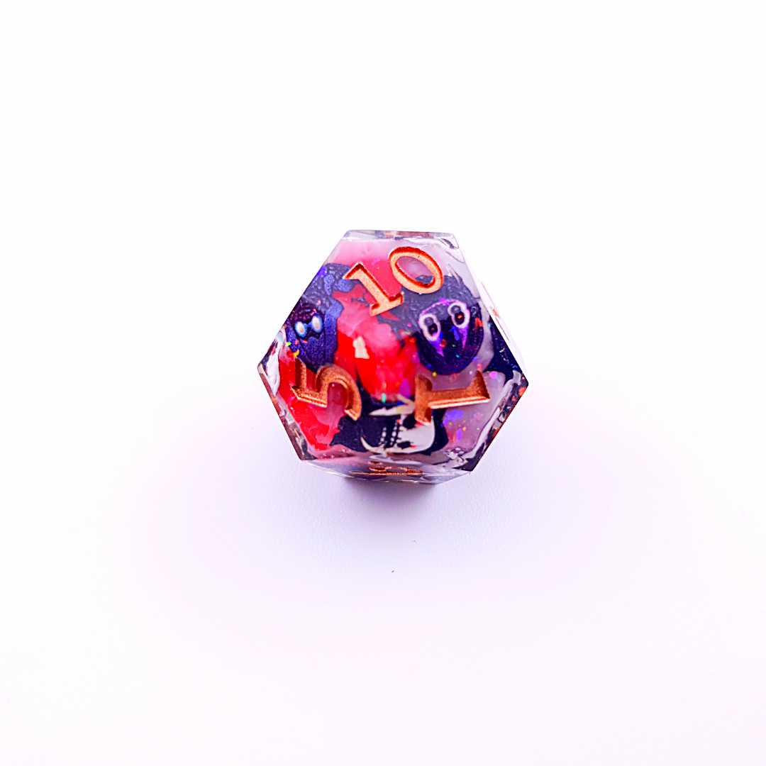Deadpan Cabaret | Art Core Dice | 7 Piece Set