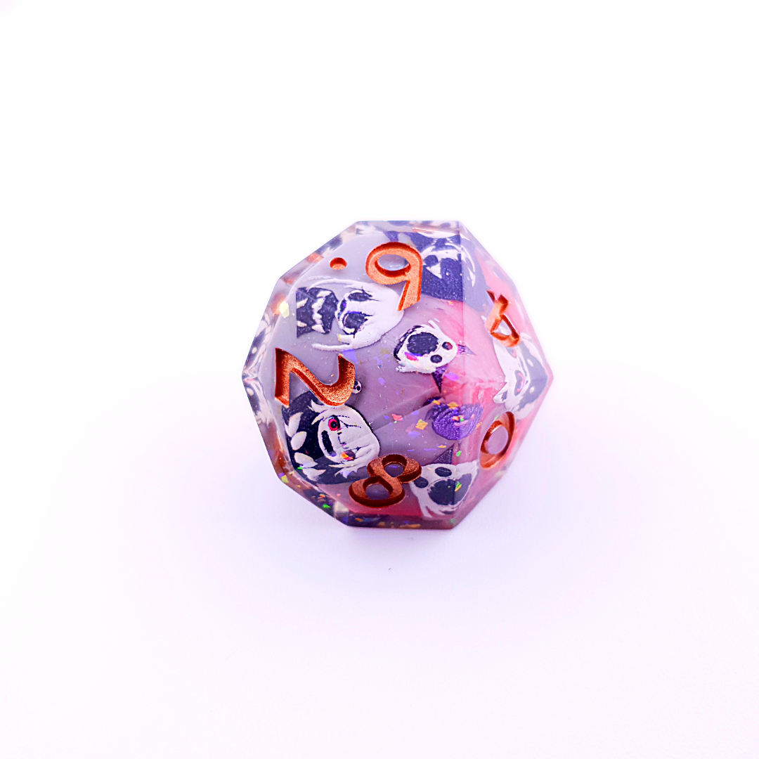 Deadpan Cabaret | Art Core Dice | 7 Piece Set