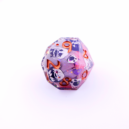 Deadpan Cabaret | Art Core Dice | 7 Piece Set