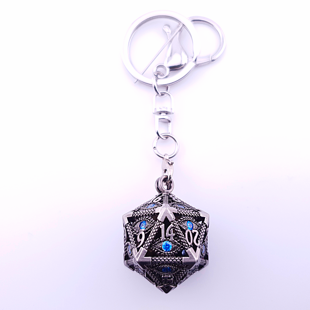 Vaultstone – mini DnD dice keyring – Tabletop Dominion