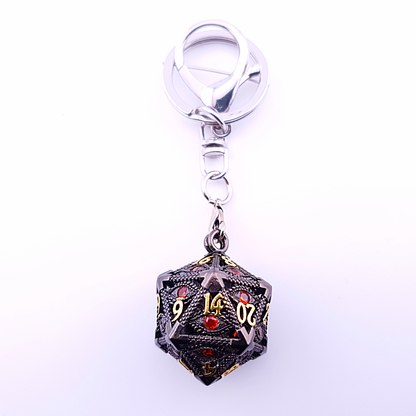 Vaultstone – mini DnD dice keyring – Tabletop Dominion (1)