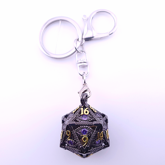 Vaultstone – mini DnD dice keyring – Tabletop Dominion (2)