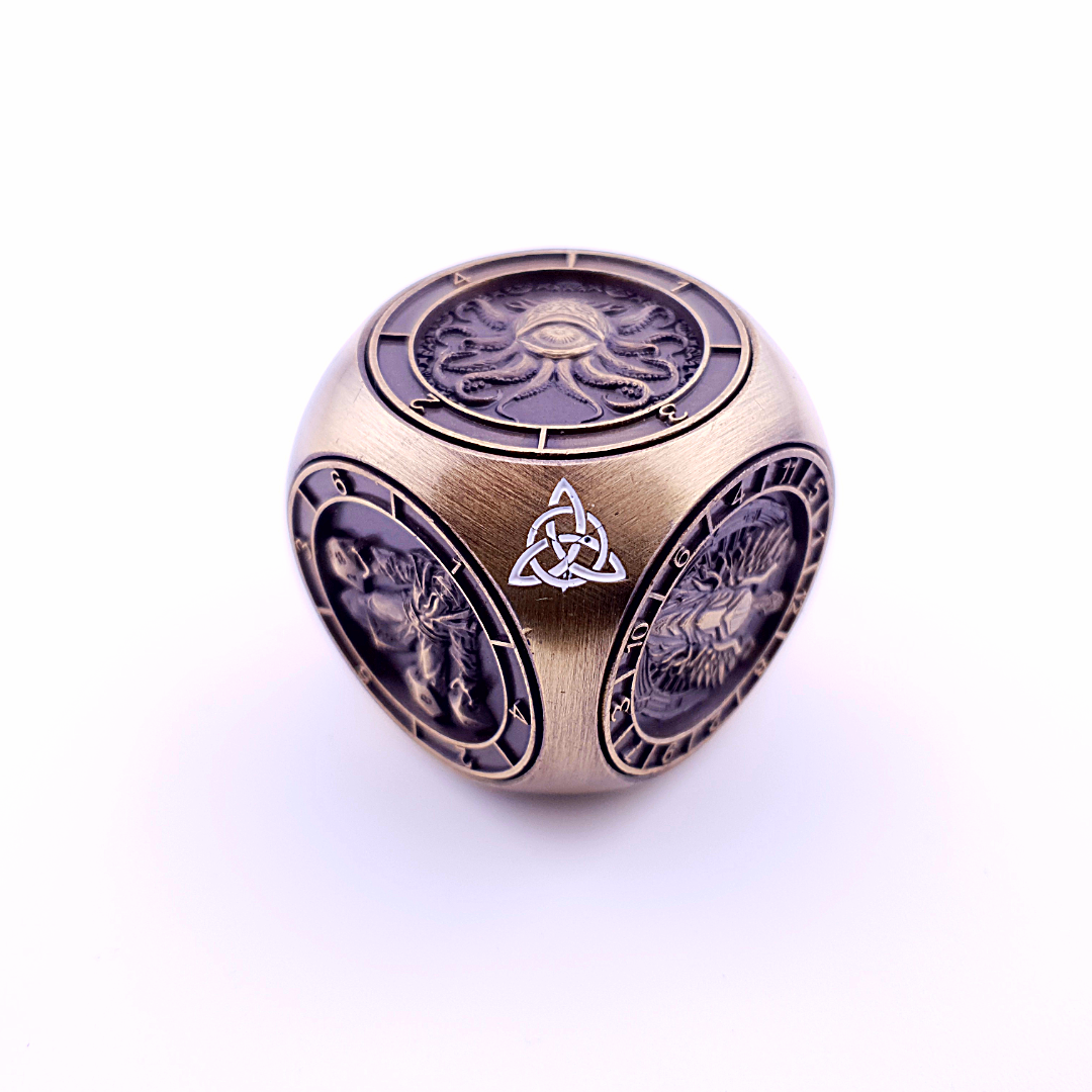 Talisman of Omens | Dice Spinner | Ancient Silver