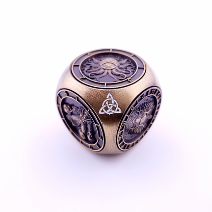 Talisman of Omens | Dice Spinner | Ancient Silver