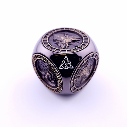 Talisman of Omens | Dice Spinner | Black