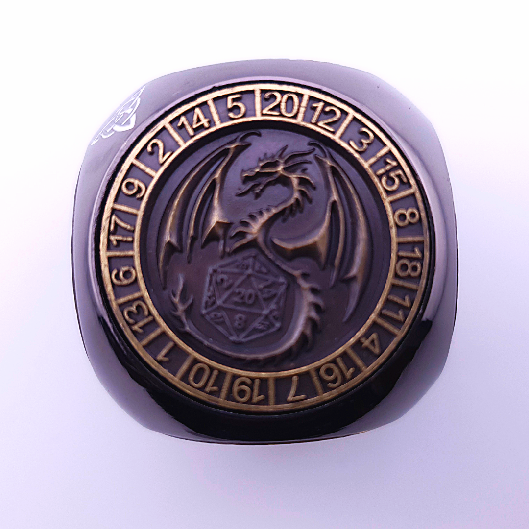 Talisman of Omens | Dice Spinner | Black