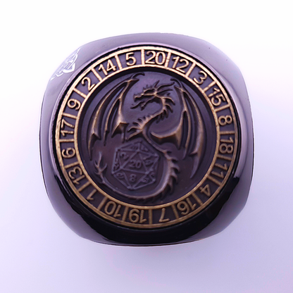 Talisman of Omens | Dice Spinner | Black