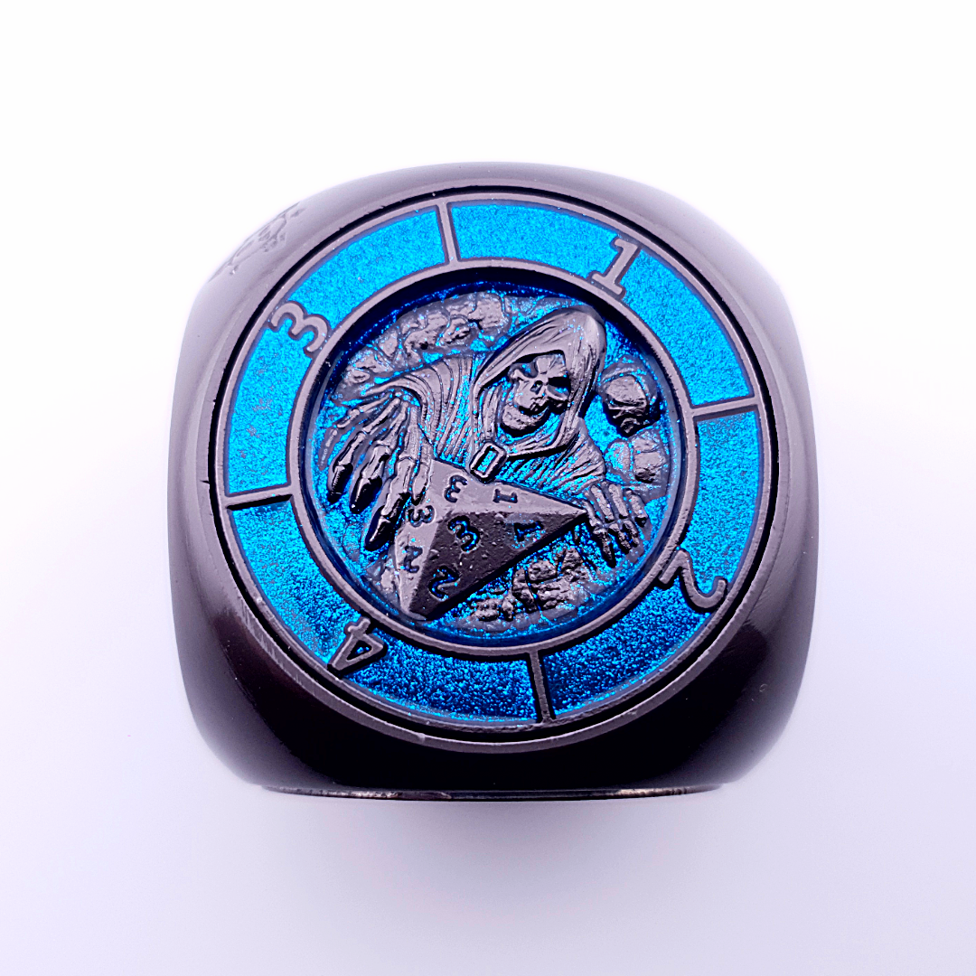 Talisman of Omens – close-up view – dice spinner (2)