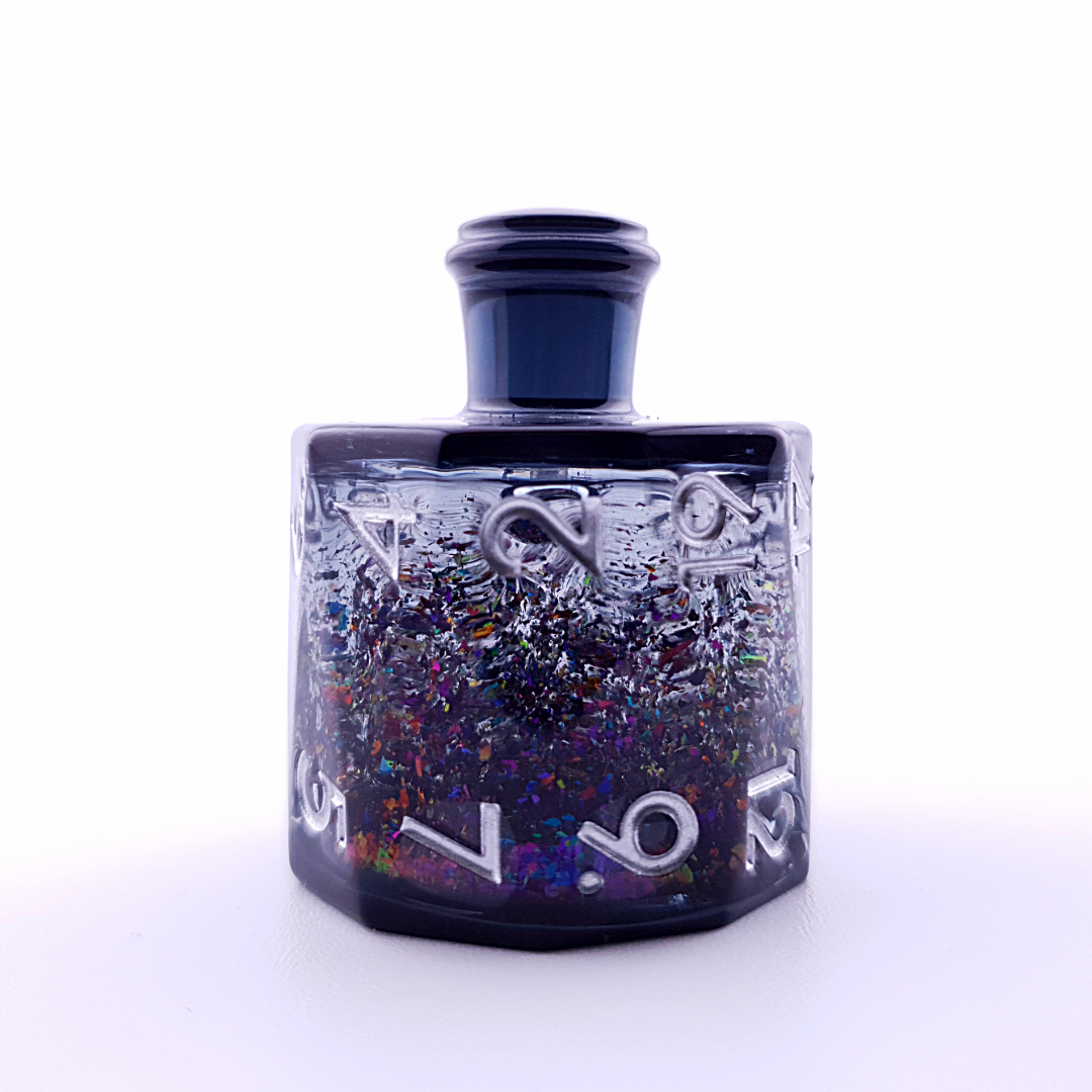 Elixir of Secrets | Potion Bottle | Liquid Core Dice | Resin | 7 Piece Set