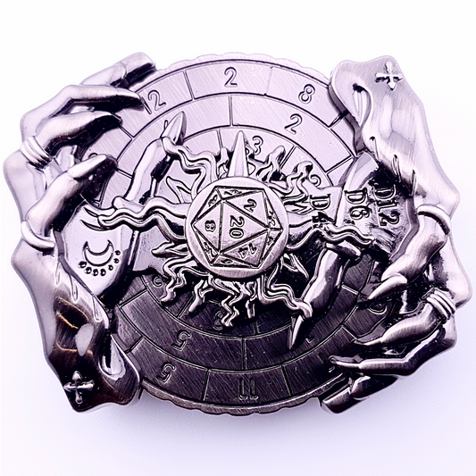 Hands of Fate | Dice Spinner | Ancient Silver