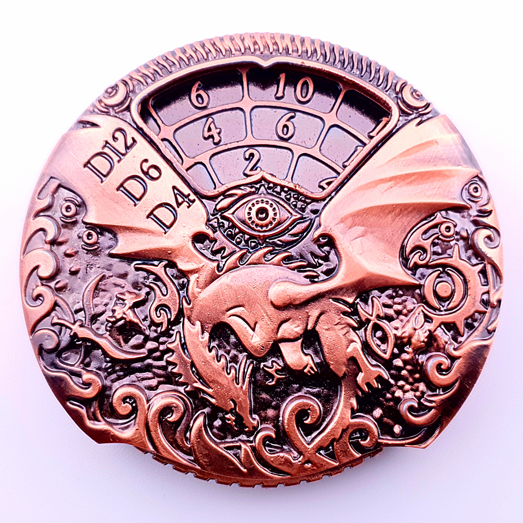 Drake's Gambit | Dice Spinner | Ancient Copper