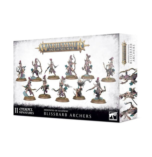 Hedonites Of Slaanesh: Blissbarb Archers – Warhammer miniature – Tabletop Dominion