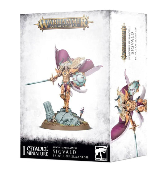 Hedonites: Sigvald Prince Of Slaanesh – Warhammer miniature – Tabletop Dominion