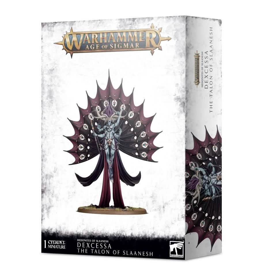 Dexcessa: The Talon Of Slaanesh – Warhammer miniature – Tabletop Dominion