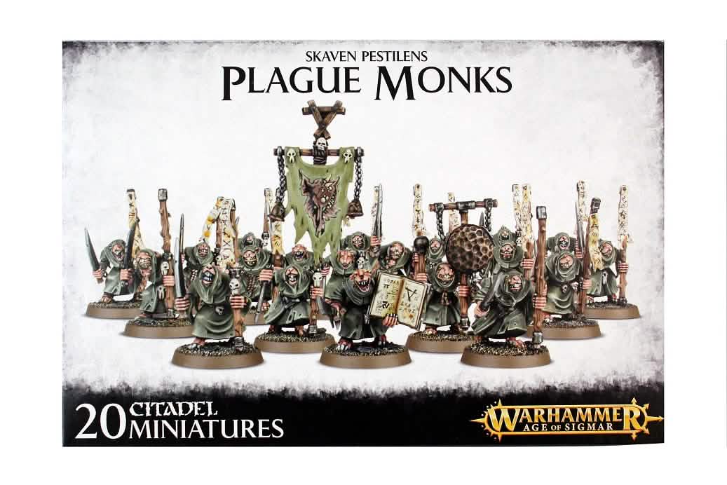 Skaven: Plague Monks – Warhammer miniature – Tabletop Dominion