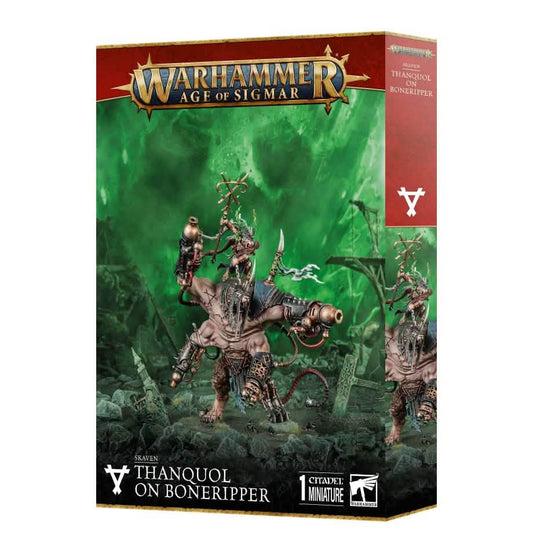 Skaven: Thanquol On Boneripper – Warhammer miniature – Tabletop Dominion