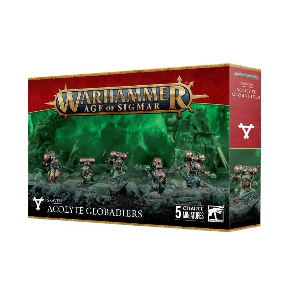 Skaven: Acolyte Globadiers – Warhammer miniature – Tabletop Dominion