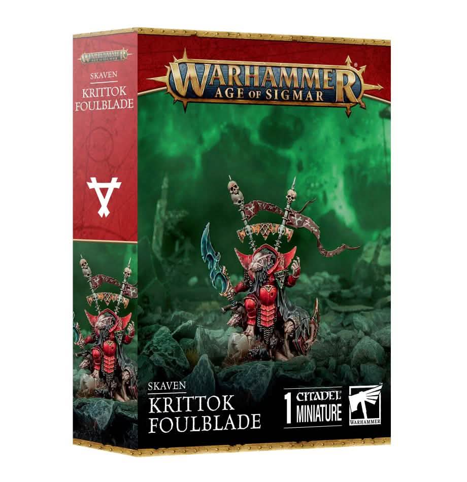 Skaven: Krittok Foulblade – Warhammer miniature – Tabletop Dominion
