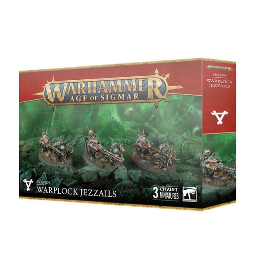 Skaven: Warplock Jezzails – Warhammer miniature – Tabletop Dominion