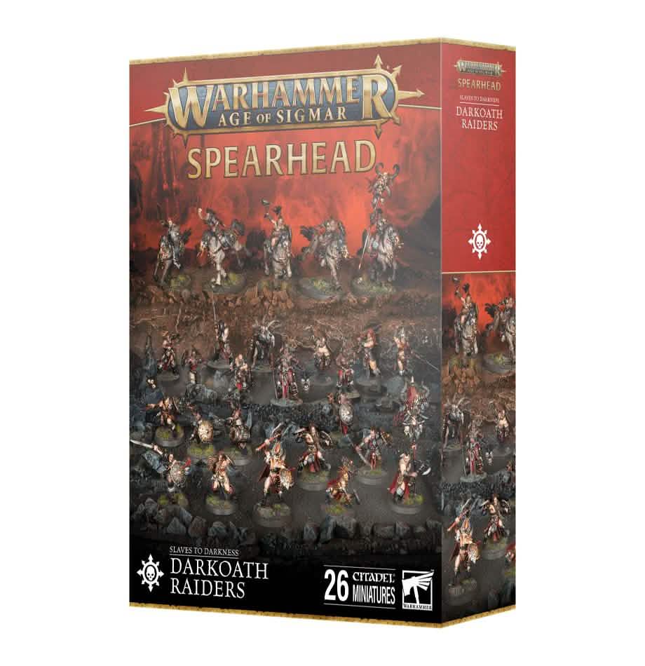 Spearhead: S/T/Darkness Darkoath Raiders – Warhammer miniature – Tabletop Dominion