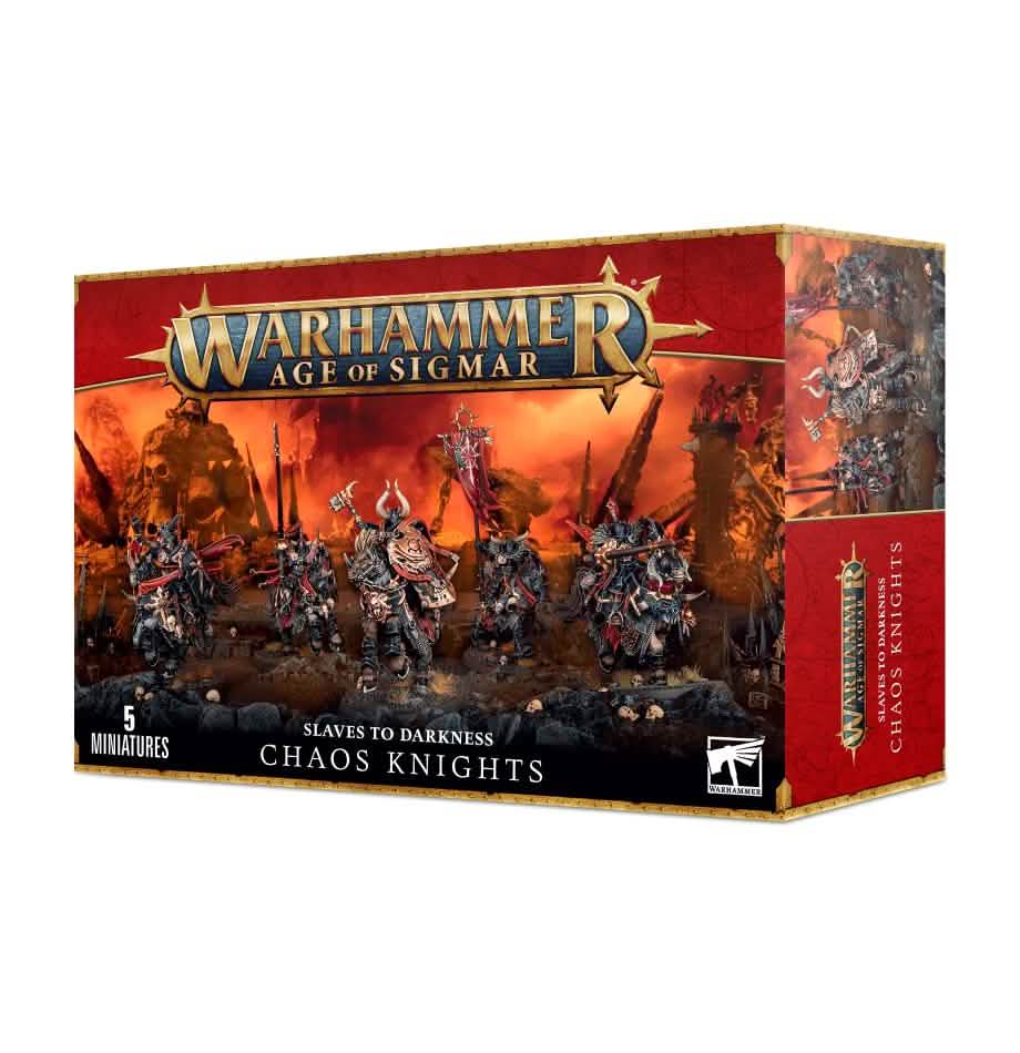 Slaves To Darkness: Chaos Knights – Warhammer miniature – Tabletop Dominion