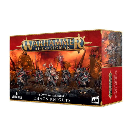 Slaves To Darkness: Chaos Knights – Warhammer miniature – Tabletop Dominion