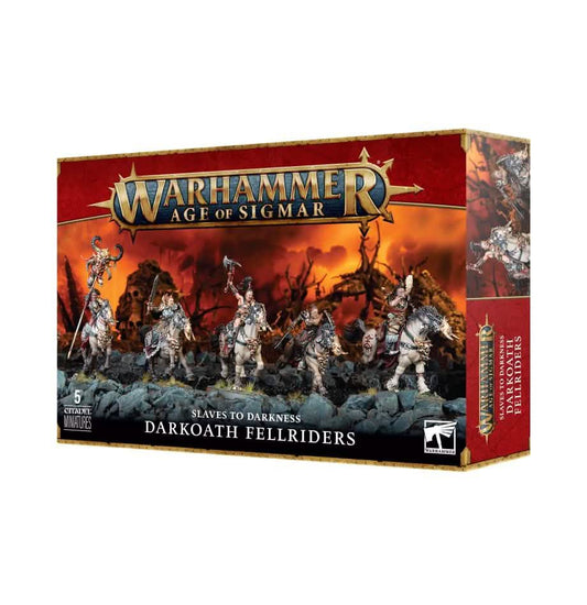 Slaves To Darkness: Darkoath Fellriders – Warhammer miniature – Tabletop Dominion