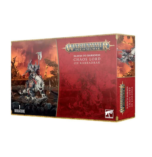 Slaves To Darkness: Lord On Karkadrak – Warhammer miniature – Tabletop Dominion