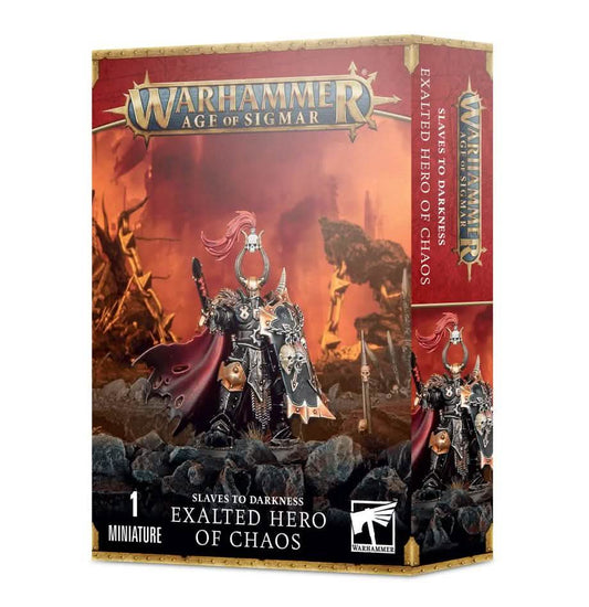 Slaves To Darkness Exalted Hero Of Chaos – Warhammer miniature – Tabletop Dominion