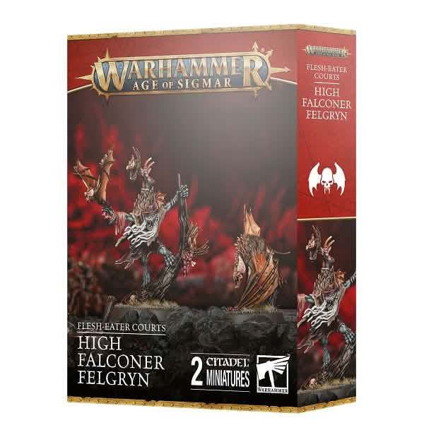 Flesh-Eater Courts: High Falconer Felgryn – Warhammer miniature – Tabletop Dominion