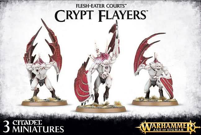 Flesh-Eater Courts: Crypt Flayers – Warhammer miniature – Tabletop Dominion