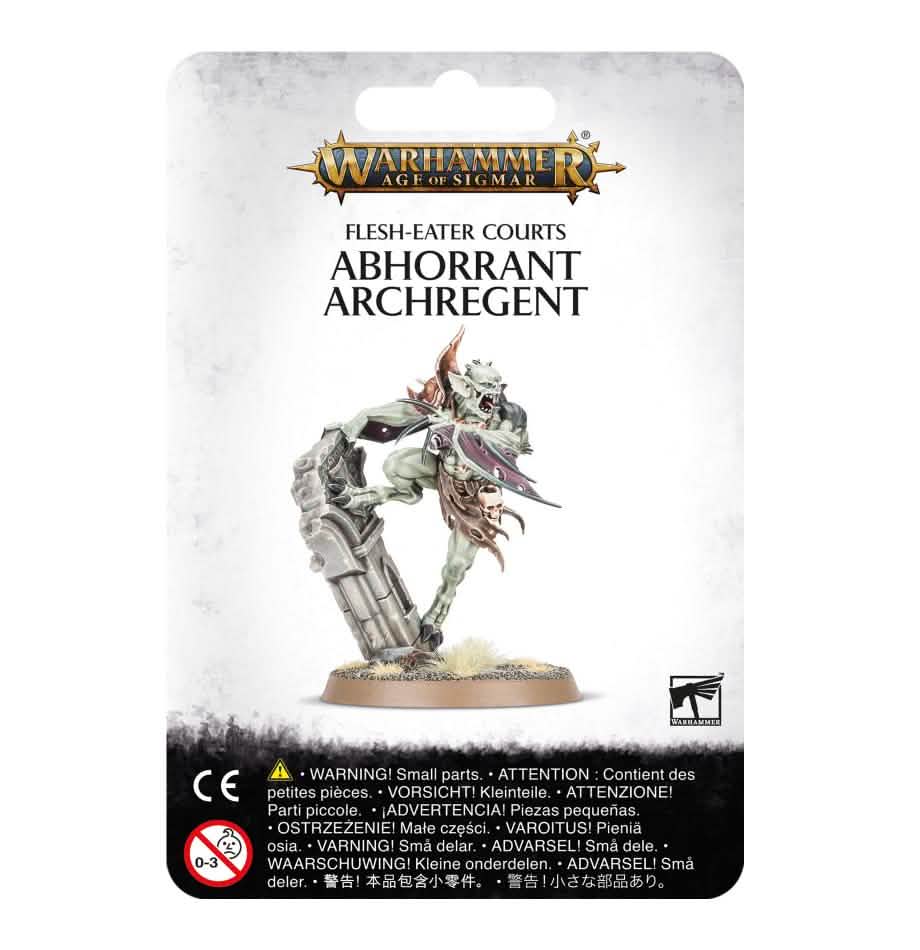Flesh-Eater Courts: Abhorrant Archregent – Warhammer miniature – Tabletop Dominion