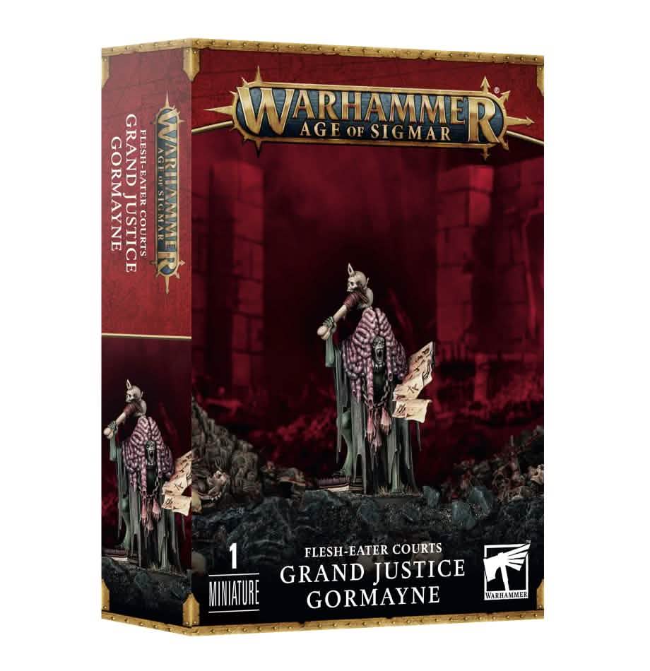F-E Courts: Grand Justice Gormayne – Warhammer miniature – Tabletop Dominion