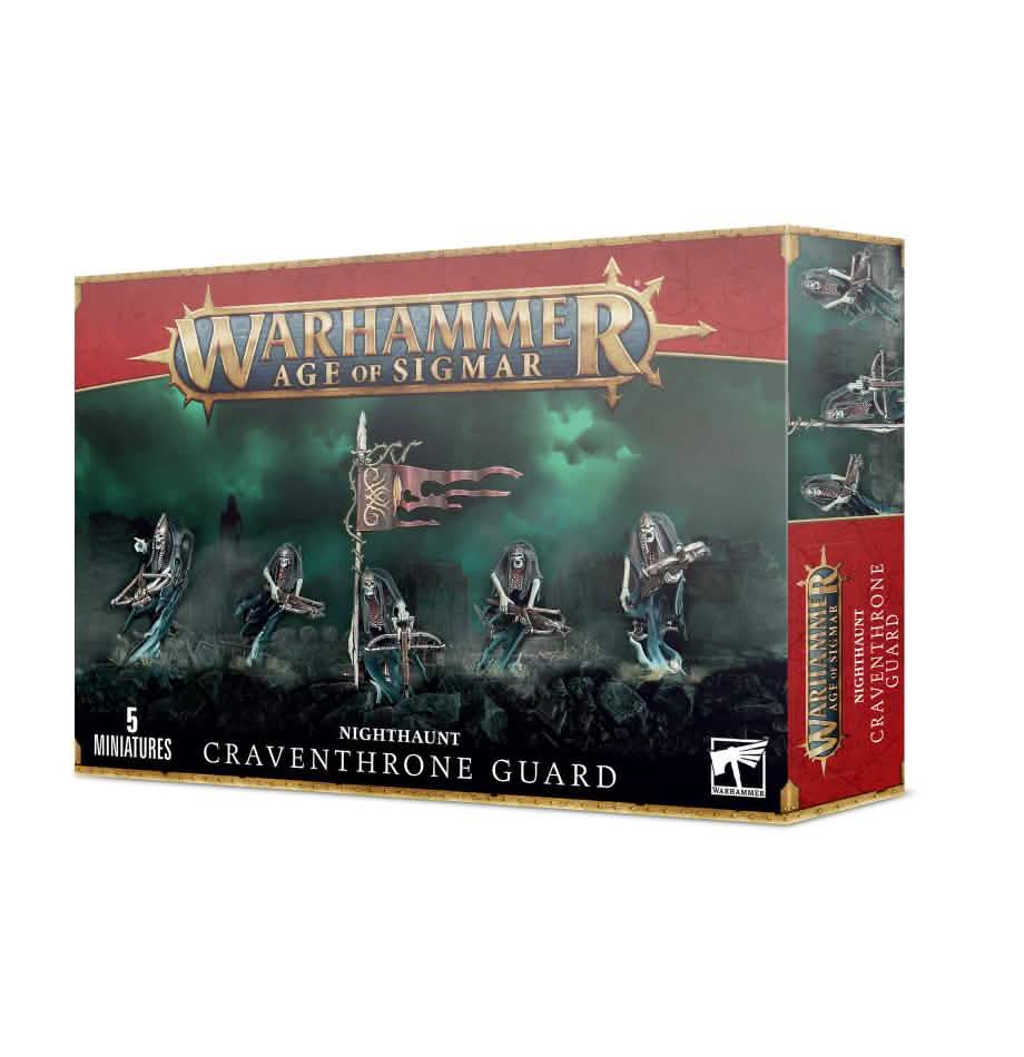 Nighthaunt: Craventhrone Guard – Warhammer miniature – Tabletop Dominion