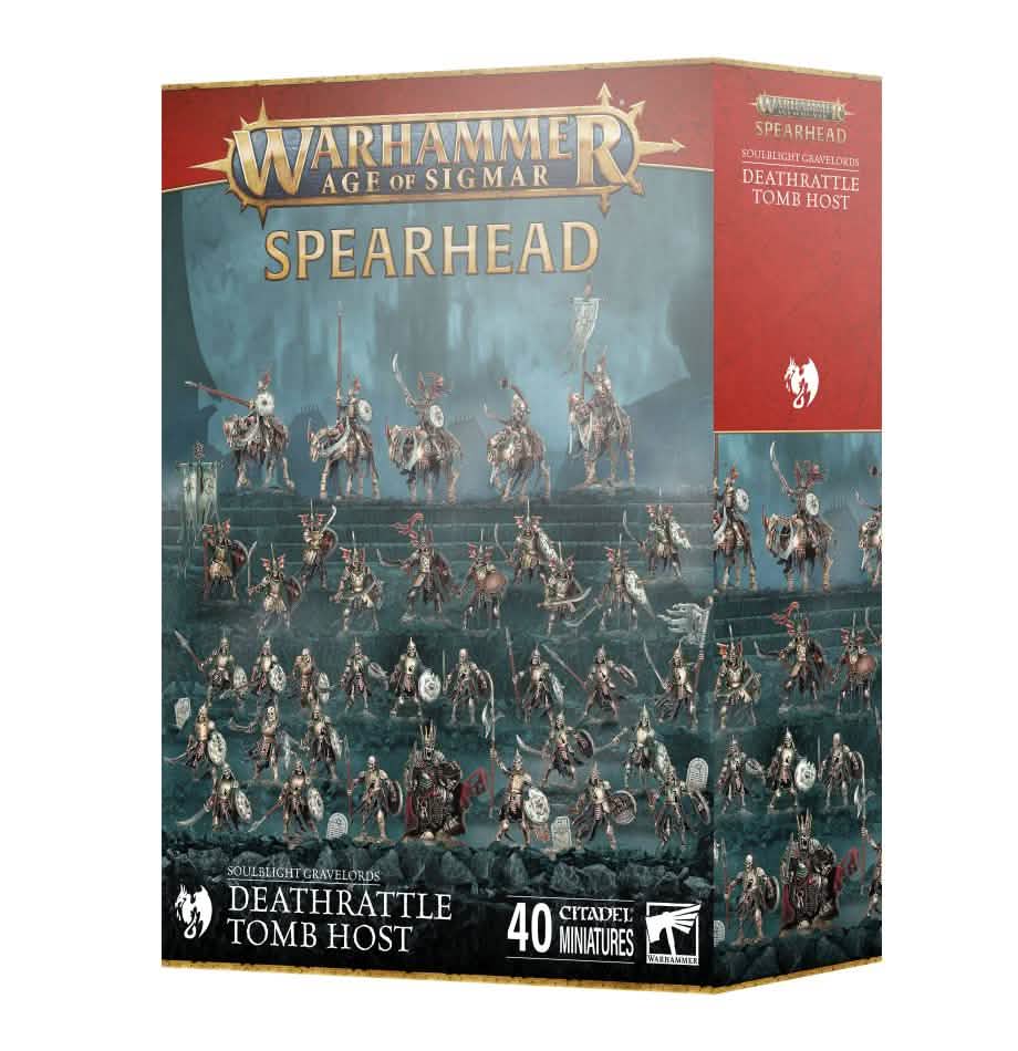 Spearhead: S/G: Deathrattle Tomb Host – Warhammer miniature – Tabletop Dominion
