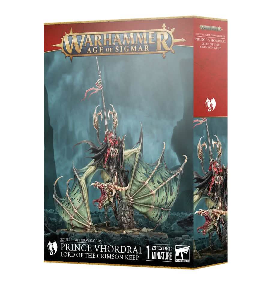 S/G: Prince Vhordrai Lord/Crimson Keep – Warhammer miniature – Tabletop Dominion