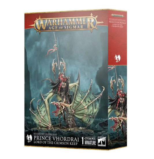 S/G: Prince Vhordrai Lord/Crimson Keep – Warhammer miniature – Tabletop Dominion