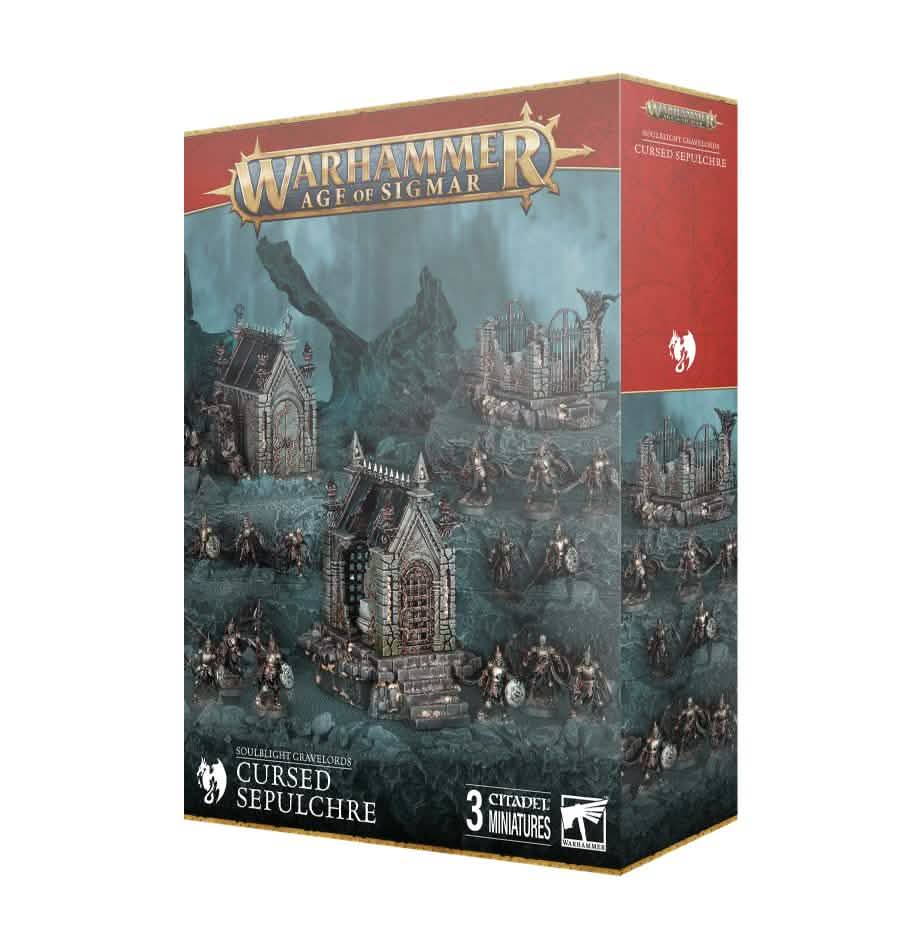 Soulblight Gravelords: Cursed Sepulchre – Warhammer miniature – Tabletop Dominion