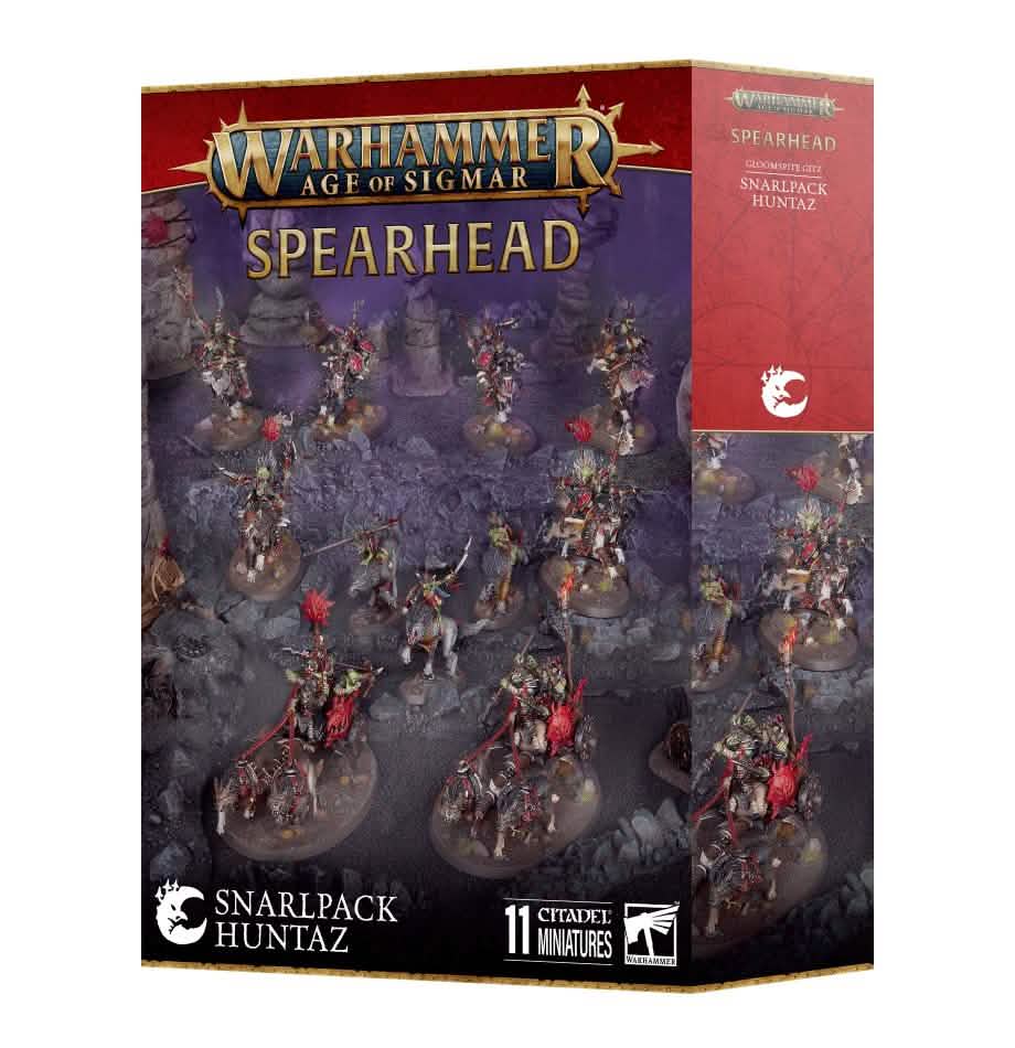 Spearhead: Snarlpack Huntaz – Warhammer miniature – Tabletop Dominion